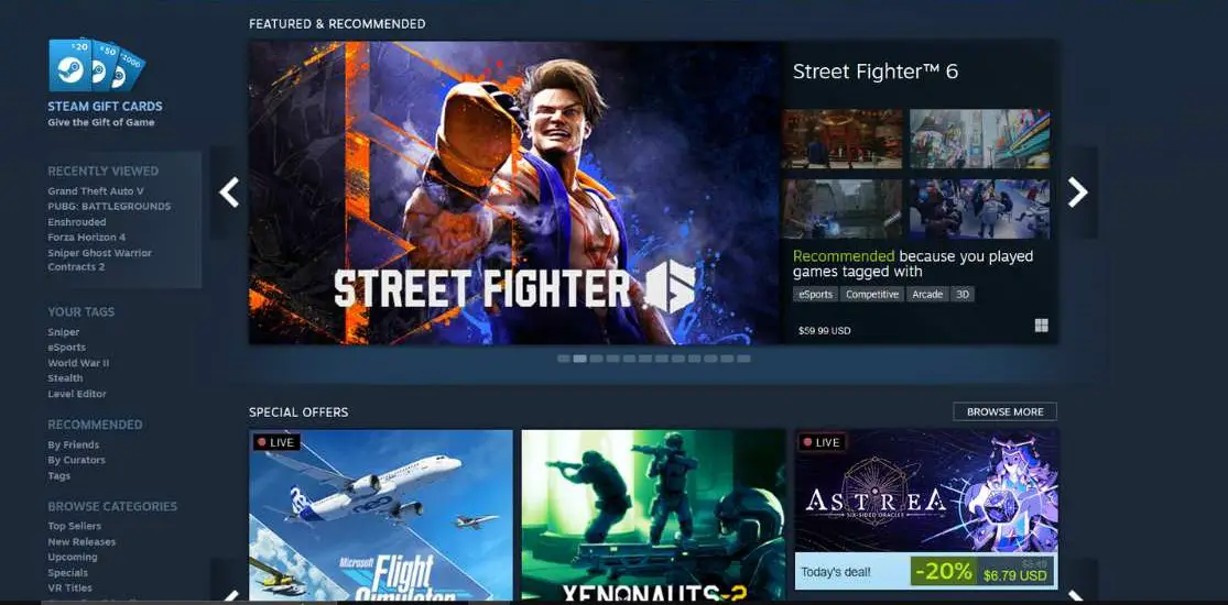 steam games list in free option